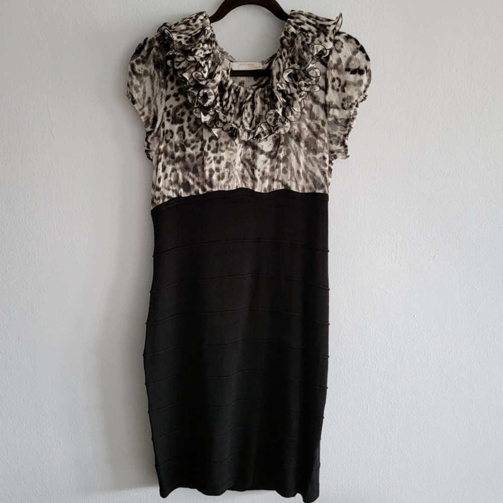 Ruffle Bodycon Dress